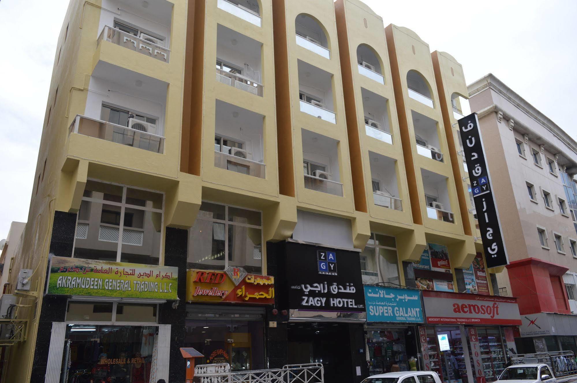 Zagy Hotel Dubái Exterior foto