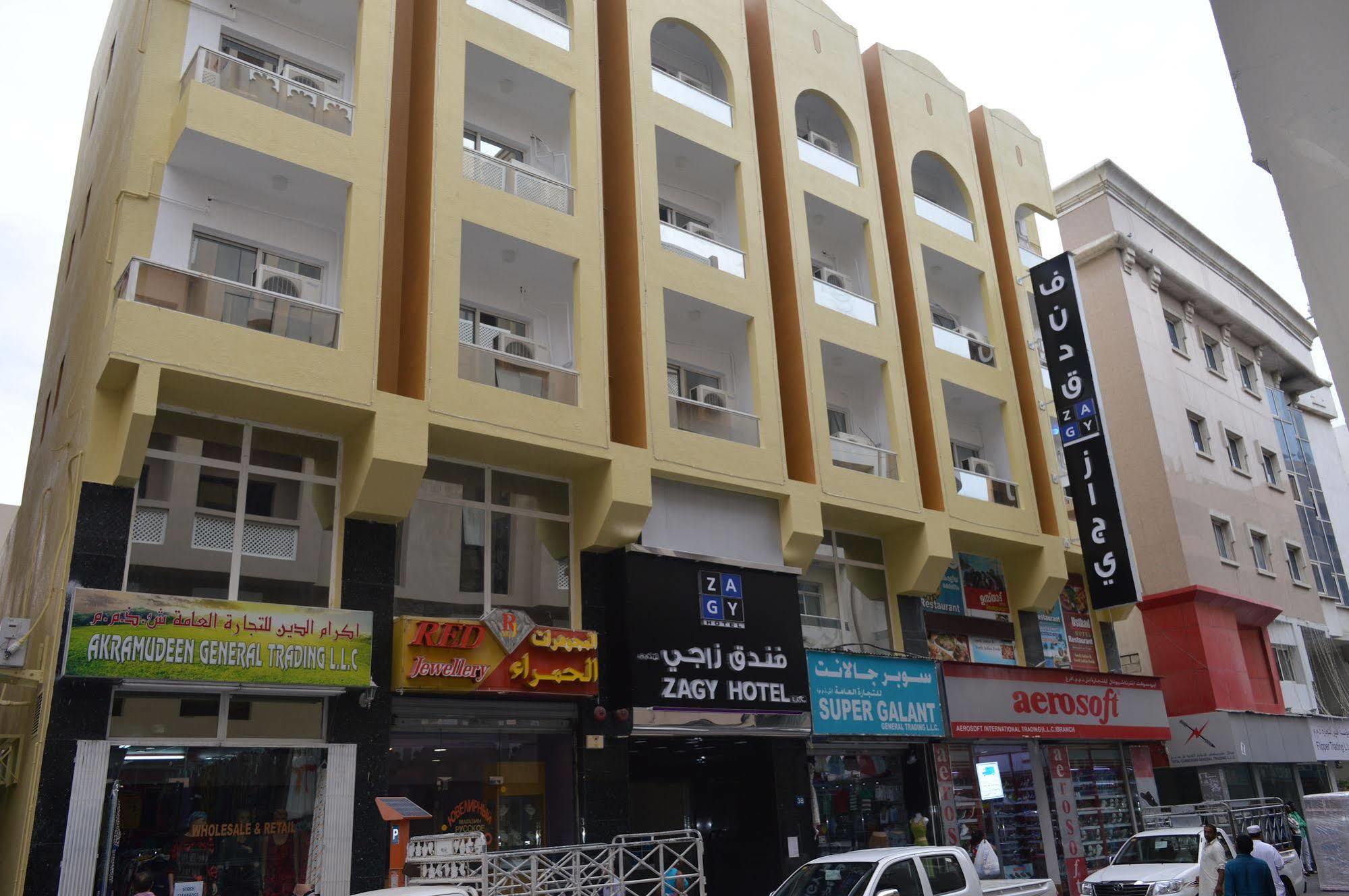 Zagy Hotel Dubái Exterior foto